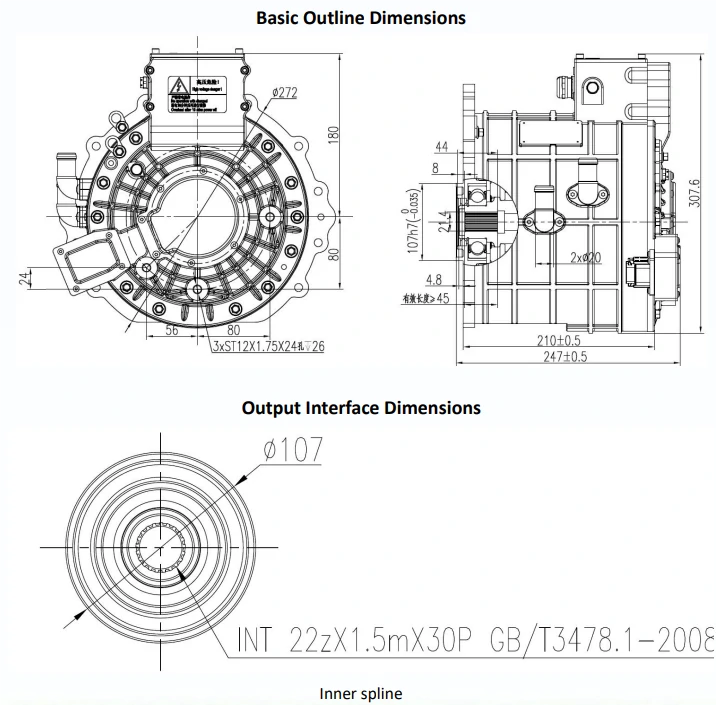 TZ180-50NM Drive Motor