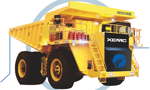 XEG130E Pure Electric Wheel Dump Truck